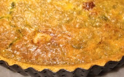 Langoustine and Clotted Cream Quiche