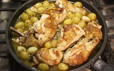 Chicken with Grapes and Sweet Wine